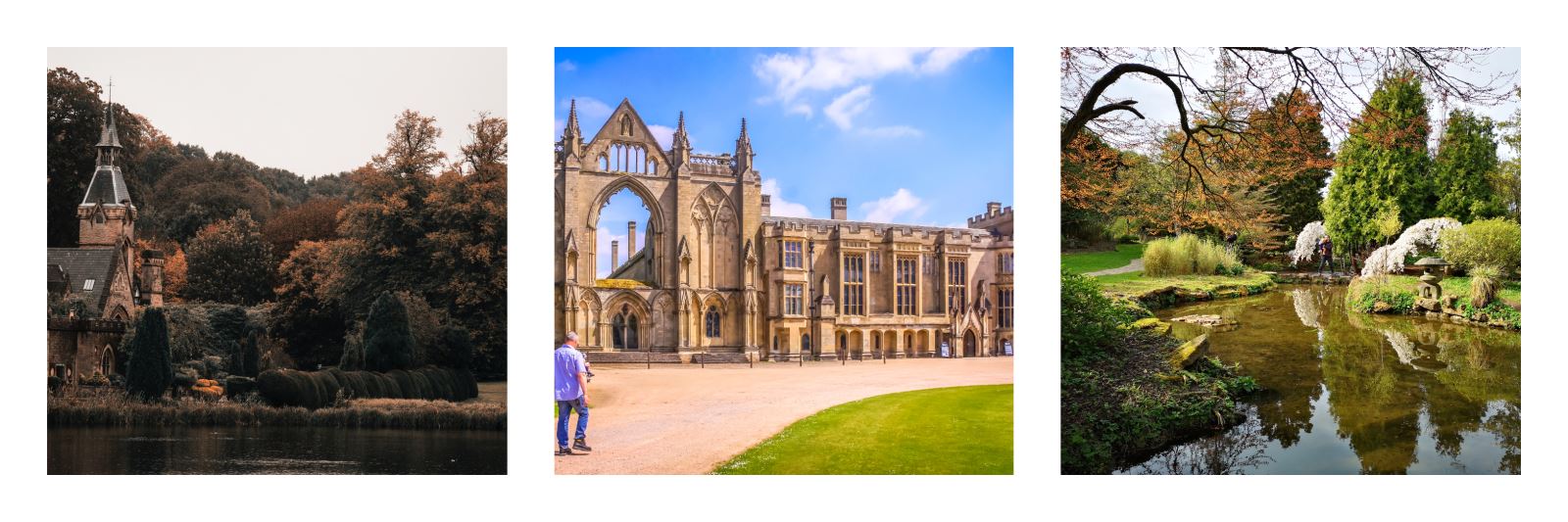 Newstead Abbey in Autumn